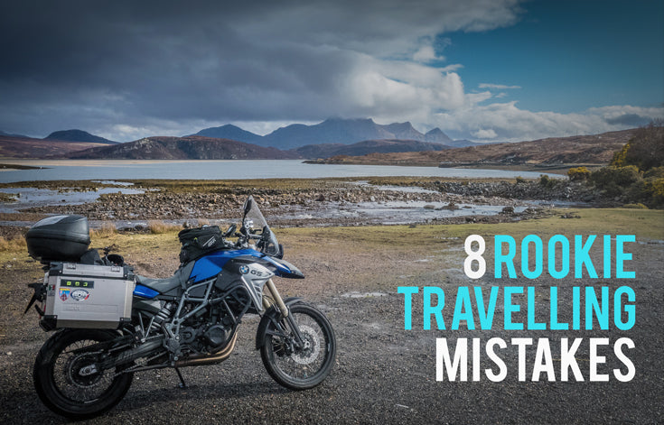 Long distance motorcycle trip mistakes