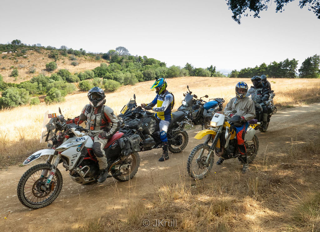 Learn with motorcycle groups