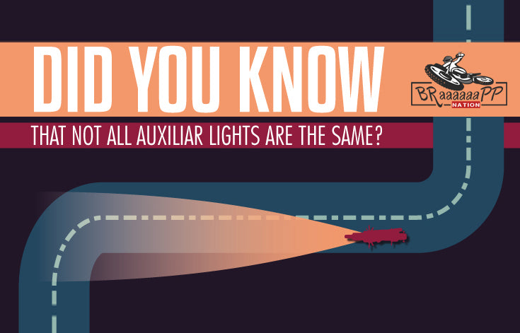 Motorcycle auxiliar LIGHTS - 3 TOP Tips